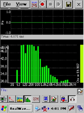 Octave Analysis in SV Vibration Analyzer