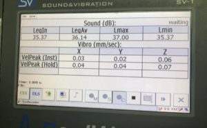 Vibration and Sound Monitoring device